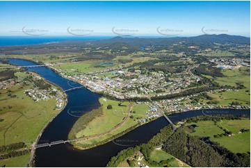 Aerial Photo Macksville NSW Aerial Photography