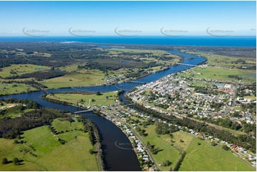 Aerial Photo Macksville NSW Aerial Photography