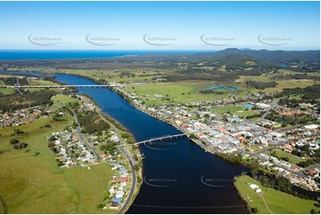 Aerial Photo Macksville NSW Aerial Photography
