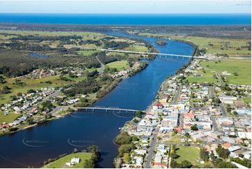 Aerial Photo Macksville NSW Aerial Photography