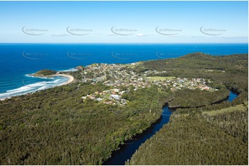 Aerial Photo Scotts Head NSW Aerial Photography
