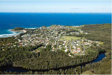 Aerial Photo Scotts Head NSW Aerial Photography