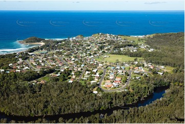 Aerial Photo Scotts Head NSW Aerial Photography