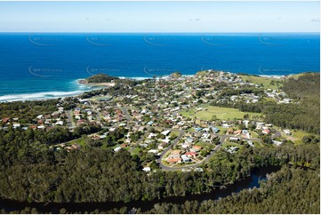 Aerial Photo Scotts Head NSW Aerial Photography