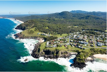 Aerial Photo Scotts Head NSW Aerial Photography