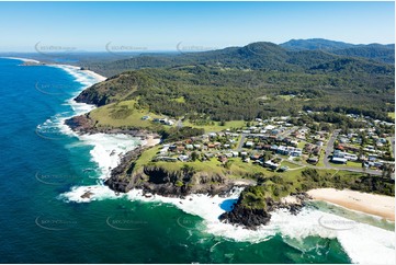 Aerial Photo Scotts Head NSW Aerial Photography