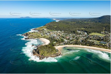 Aerial Photo Scotts Head NSW Aerial Photography