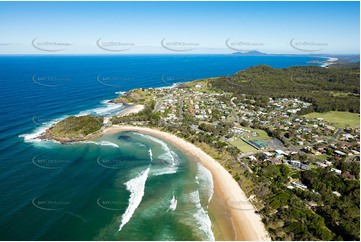 Aerial Photo Scotts Head NSW Aerial Photography