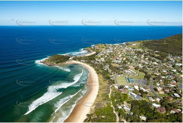 Aerial Photo Scotts Head NSW Aerial Photography