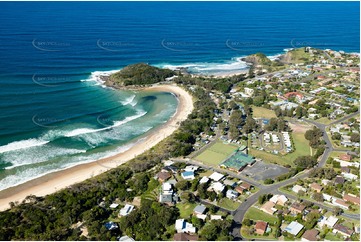 Aerial Photo Scotts Head NSW Aerial Photography