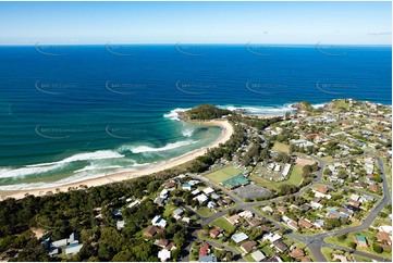 Aerial Photo Scotts Head NSW Aerial Photography