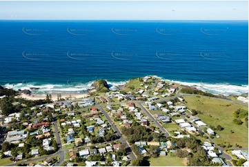 Aerial Photo Scotts Head NSW Aerial Photography