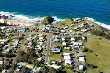 Aerial Photo Scotts Head NSW Aerial Photography