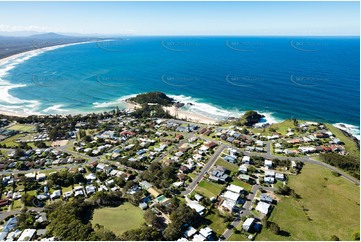 Aerial Photo Scotts Head NSW Aerial Photography