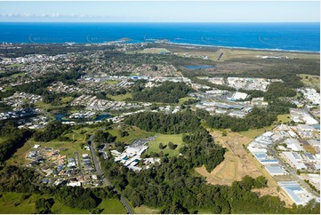 Aerial Photo North Boambee Valley Aerial Photography