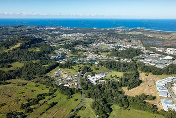 Aerial Photo North Boambee Valley Aerial Photography