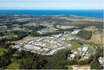 Aerial Photo North Boambee Valley Aerial Photography