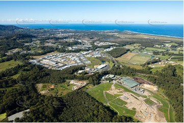 Aerial Photo North Boambee Valley Aerial Photography