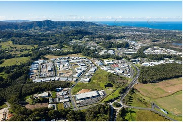 Aerial Photo North Boambee Valley Aerial Photography