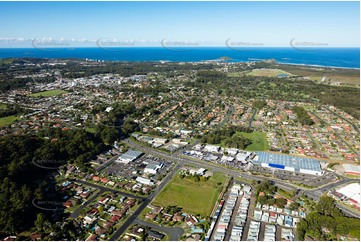 Aerial Photo North Boambee Valley Aerial Photography