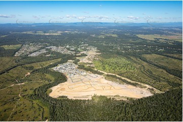 Development at Flagstone Estate QLD Aerial Photography