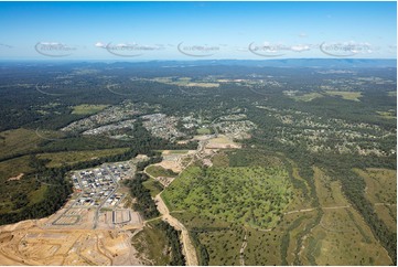 Development at Flagstone Estate QLD Aerial Photography