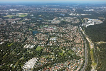 High Altitude Aerial Photo Forest Lake QLD Aerial Photography