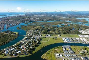 Aerial Photo Hope Island QLD Aerial Photography