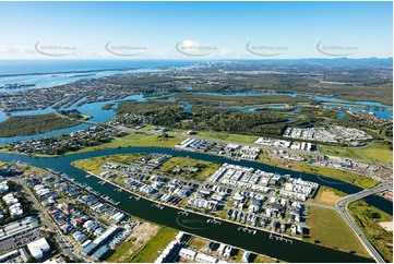 Aerial Photo Hope Island QLD Aerial Photography