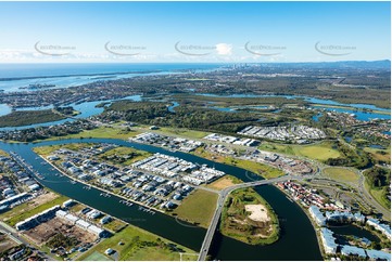 Aerial Photo Hope Island QLD Aerial Photography