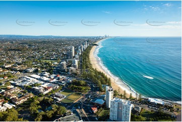 Aerial Photo Burleigh Heads QLD Aerial Photography