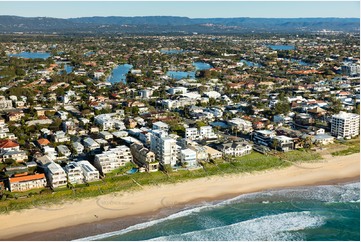 Aerial Photo Mermaid Beach QLD Aerial Photography