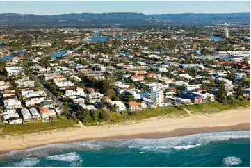 Aerial Photo Mermaid Beach QLD Aerial Photography