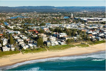 Aerial Photo Mermaid Beach QLD Aerial Photography