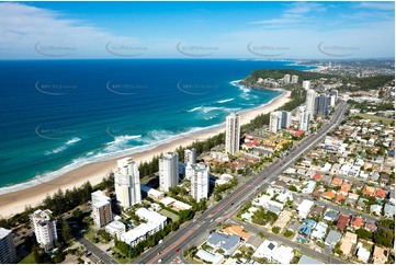 Aerial Photo Burleigh Heads QLD Aerial Photography