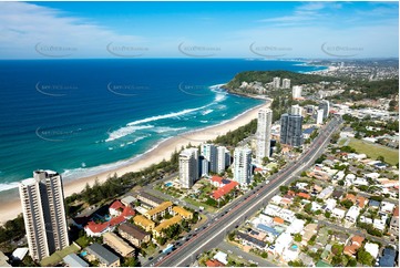 Aerial Photo Burleigh Heads QLD Aerial Photography