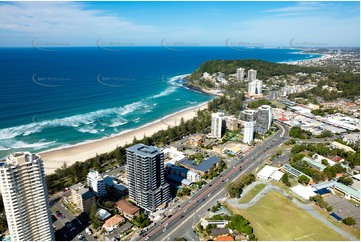 Aerial Photo Burleigh Heads QLD Aerial Photography