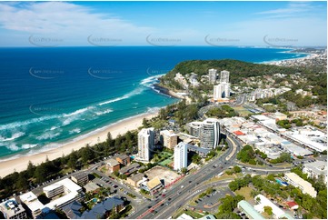 Aerial Photo Burleigh Heads QLD Aerial Photography