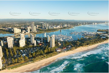 Aerial Photo Main Beach QLD Aerial Photography