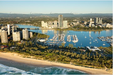 Aerial Photo Main Beach QLD Aerial Photography