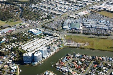 Aerial Photo Biggera Waters QLD Aerial Photography