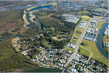 Aerial Photo Hope Island QLD Aerial Photography