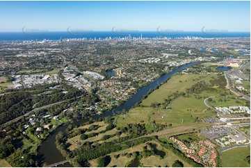 Aerial Photo Ashmore QLD Aerial Photography