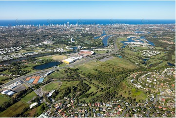 Aerial Photo Carrara QLD Aerial Photography