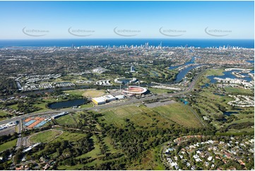 Aerial Photo Carrara QLD Aerial Photography