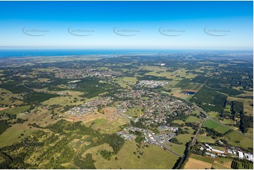 Aerial Photo Wollongbar NSW Aerial Photography