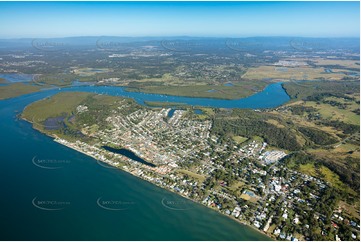 Aerial Photo Beachmere QLD Aerial Photography