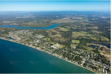 Aerial Photo Beachmere QLD Aerial Photography