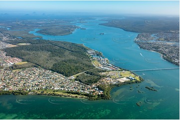 Aerial Photo Sandstone Point Aerial Photography