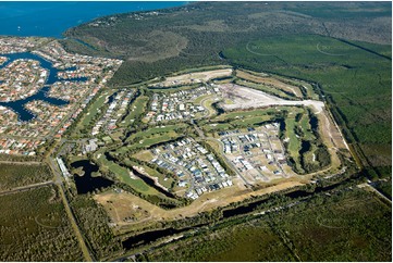 Pacific Harbour Golf & Country Club - Bribie Island Aerial Photography